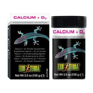 엑소테라 파충류 칼슘 + 비타민d3 90g